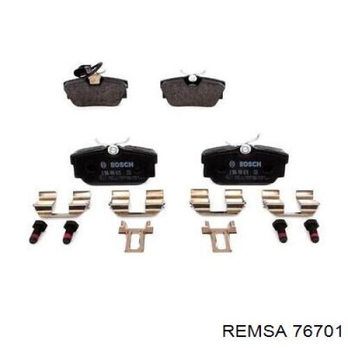Задні гальмівні колодки Remsa 76701 ціна, від 22.48 USD