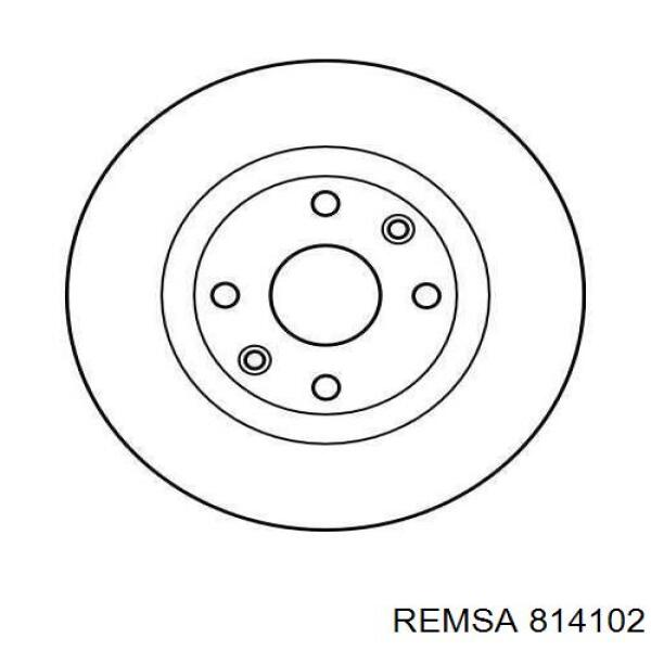 Купити 814102 Remsa Ремкомплект передніх гальм