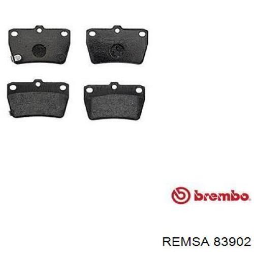 Задні гальмівні колодки Remsa 83902 ціна, від 12.89 USD