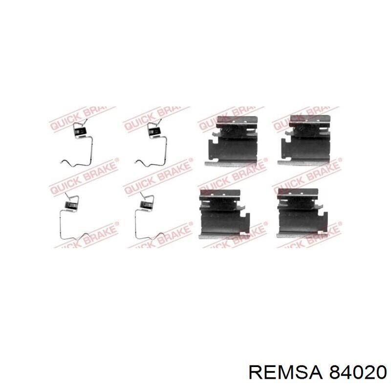 Гальмівні колодки Remsa 84020 ціна, від 23.60 USD