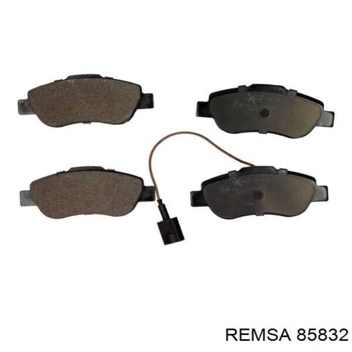 85832 Remsa колодки гальмівні передні, дискові