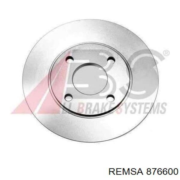 876600 Remsa диск гальмівний передній