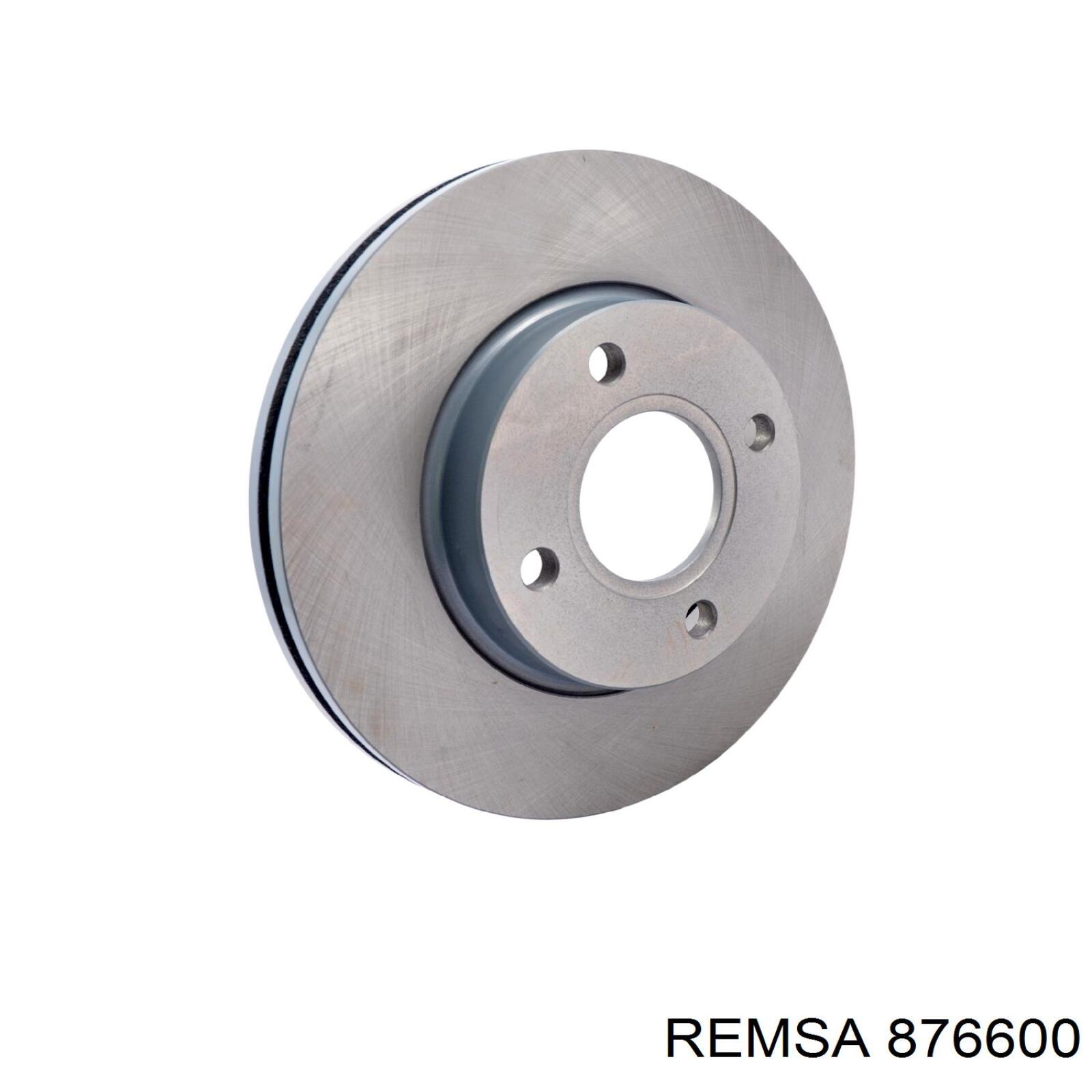 Диск переднього гальма Remsa 876600 ціна, від 26.00 USD