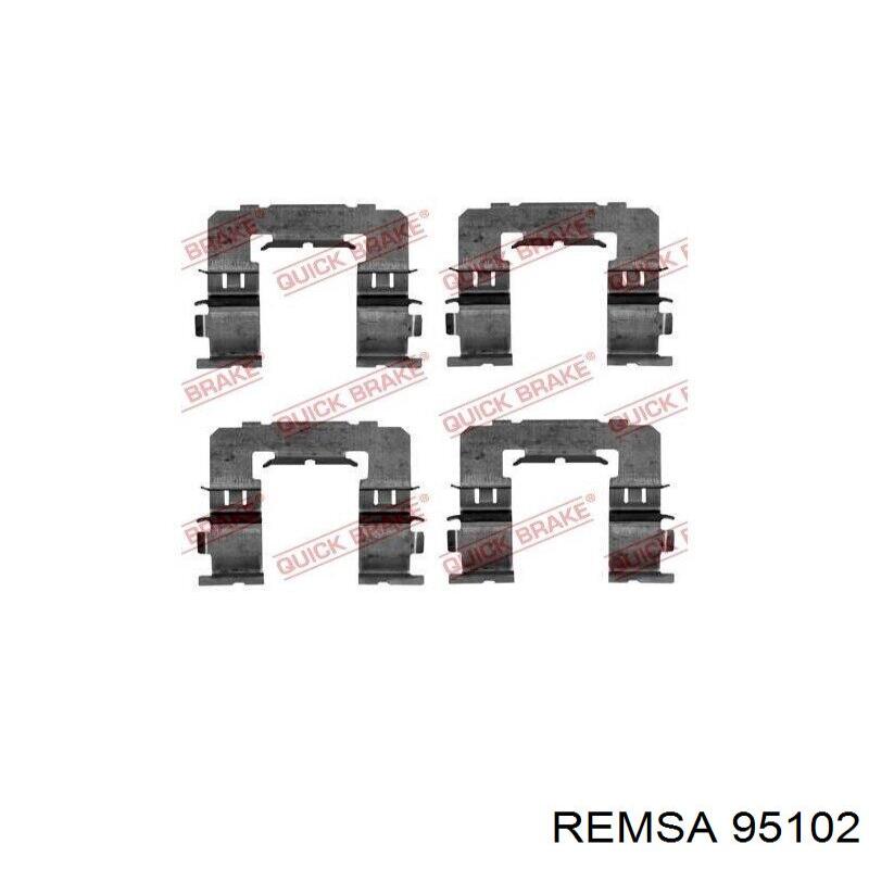 Гальмівні колодки Remsa 95102 ціна, від 22.86 USD