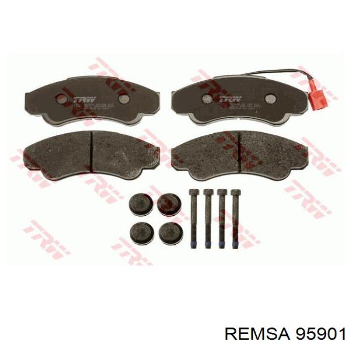 Гальмівні колодки Remsa 95901 ціна, від 23.58 USD