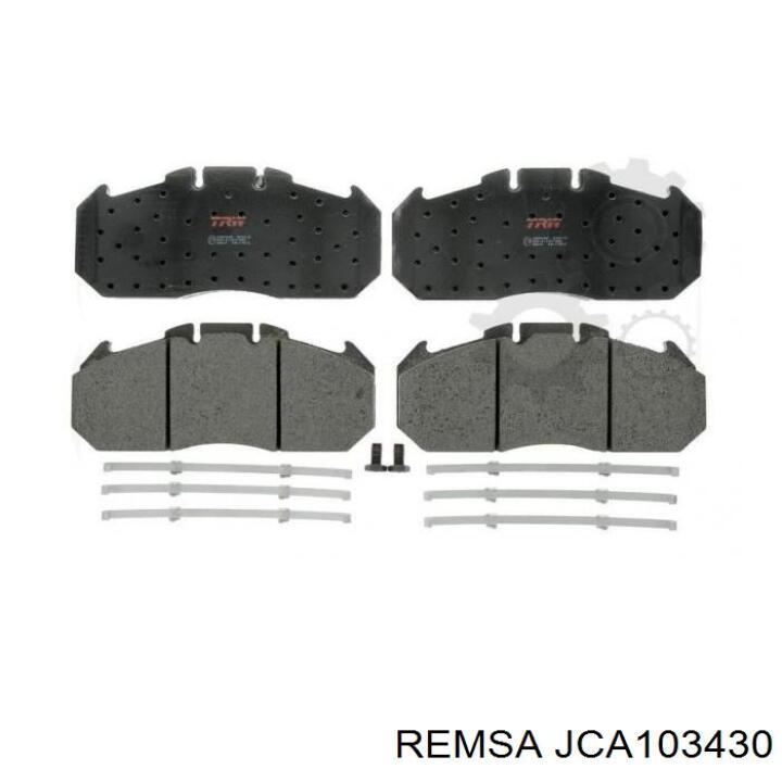 Тормозні колодки Remsa JCA103430