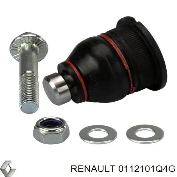 Болт кріплення амортизатора переднього Renault (RVI) 0112101Q4G ціна, від 7.42 USD