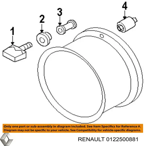  0122500881 Renault (RVI)