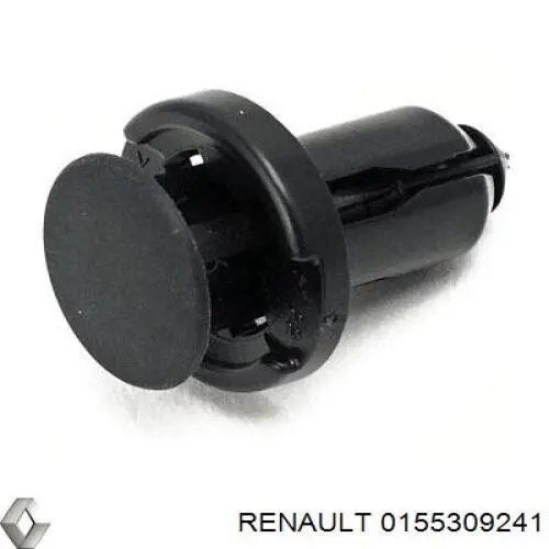 Пістон (кліп) кріплення бампера, переднього 0155309241 Renault (RVI)