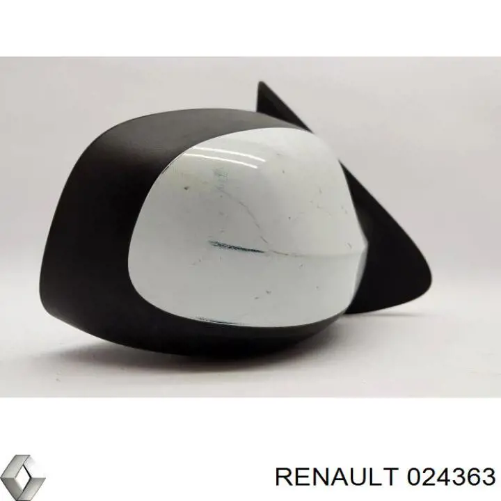Праве бічне дзеркало Renault (RVI) 024363 ціна, від 33.00 USD