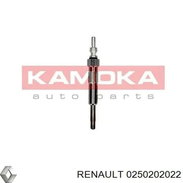 Купити 0250202022 Renault (RVI) Свічка накалу
