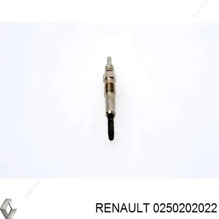 Свічка накалу 0250202022 Renault (RVI)