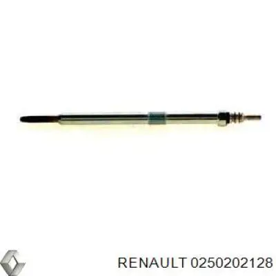 Свічка накалу 0250202128 Renault (RVI)