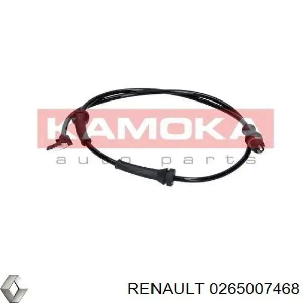 Датчик АБС (ABS) задній Renault (RVI) 0265007468 ціна, від 19.22 USD