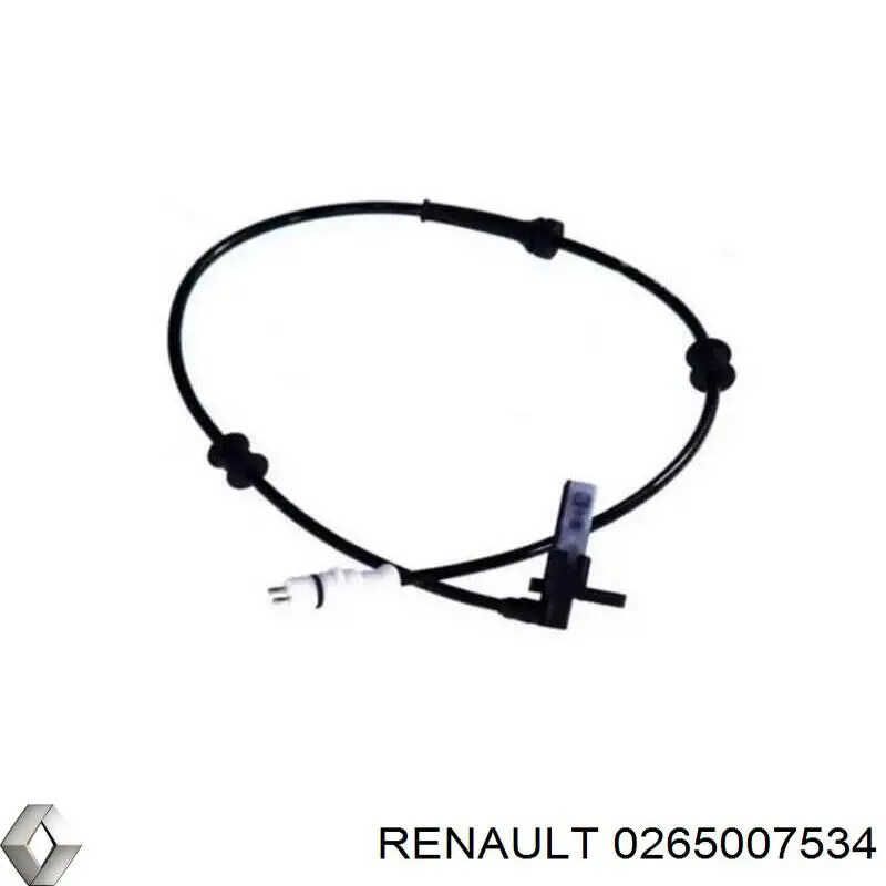 0265007534 Renault (RVI) датчик абс (abs задній, лівий)