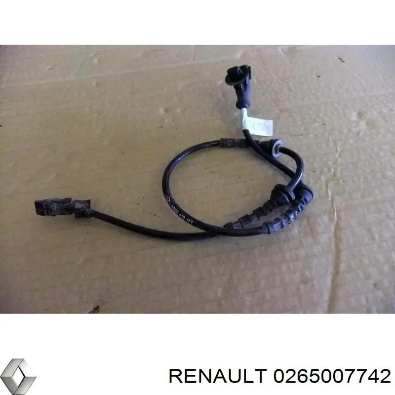 0265007742 Renault (RVI) датчик абс (abs передній)