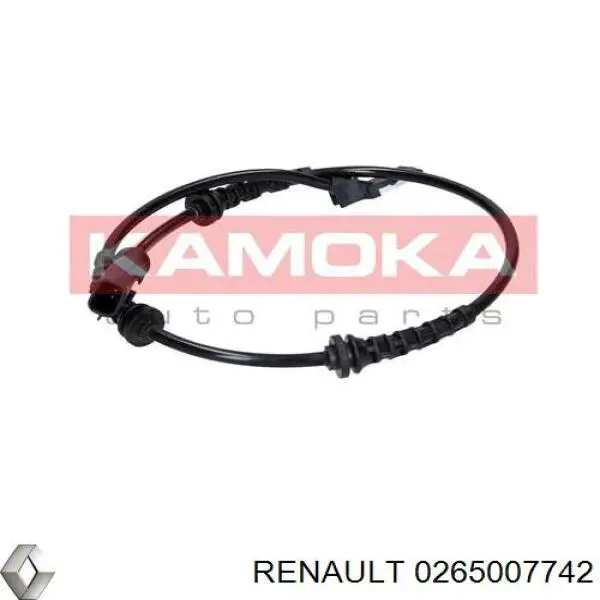 Датчик ABS передній Renault (RVI) 0265007742 ціна, від 12.71 USD