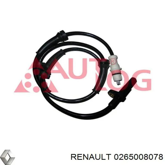 0265008078 Renault (RVI) датчик абс (abs задній)