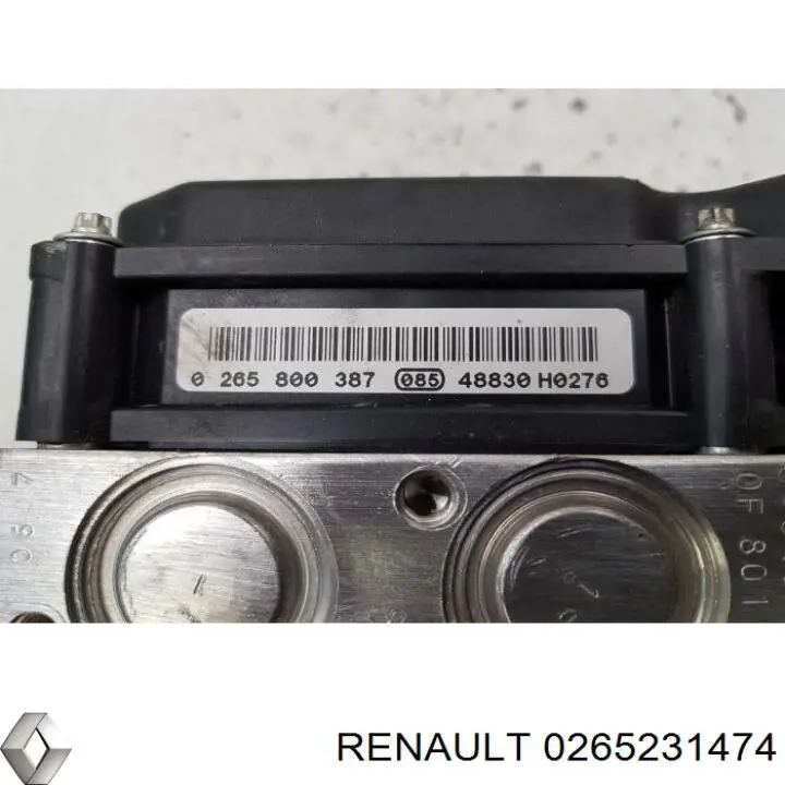 Блок АБС гідравлічний Renault (RVI) 0265231474 ціна, від 34.21 USD