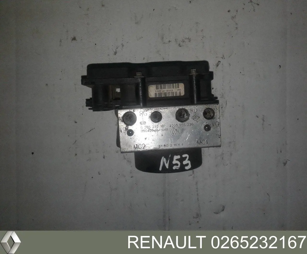  Renault (RVI) 0265232167 ціна, від 60.32 USD