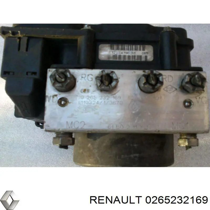 Купити 0265232169 Renault (RVI) Модуль (блок ЕБУ) управління АБС (ABS)