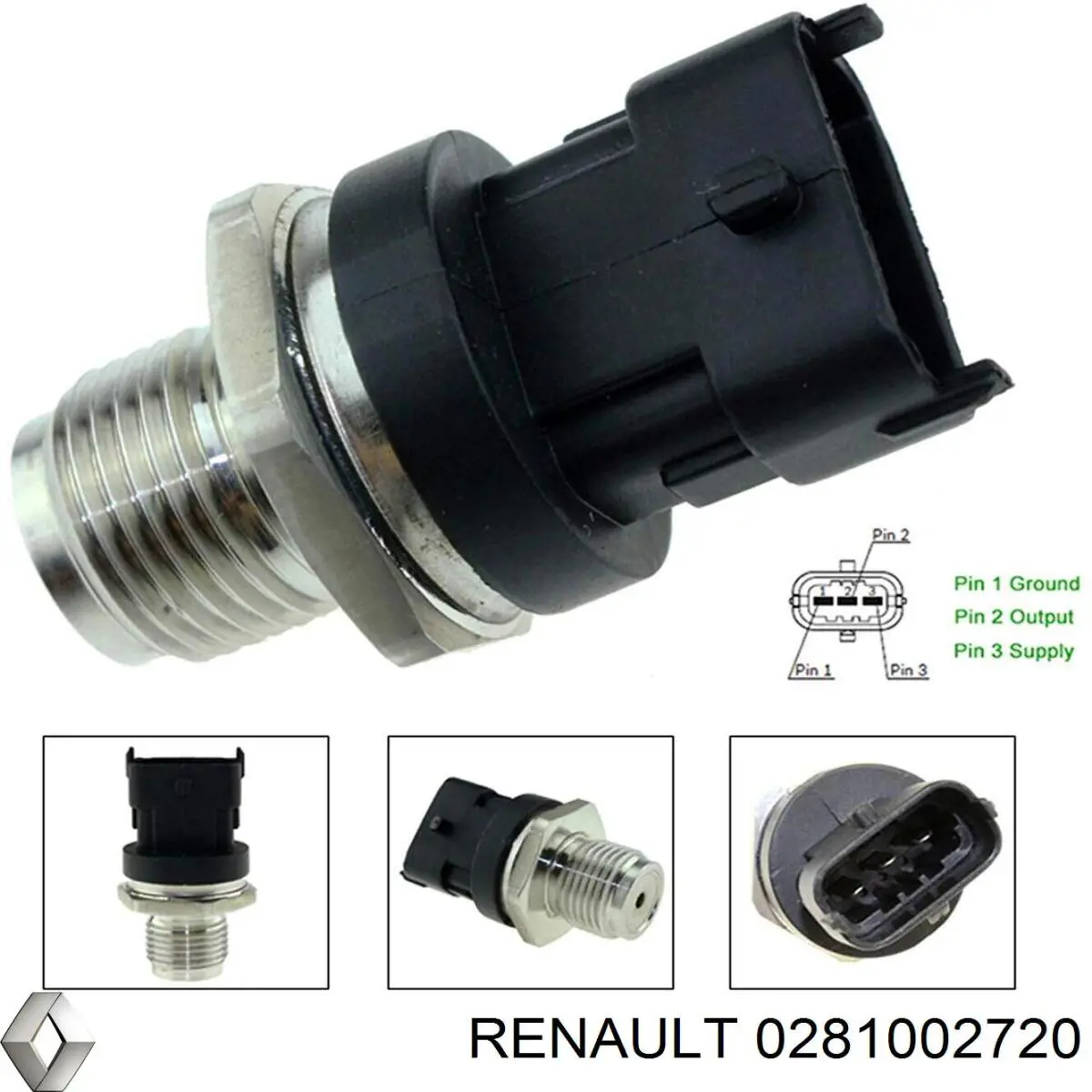 Регулятор тиску палива Renault (RVI) 7701068374 ціна, від 33.16 USD