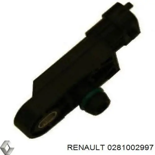 0281002997 Renault (RVI) Датчик тиску наддуву турбіни