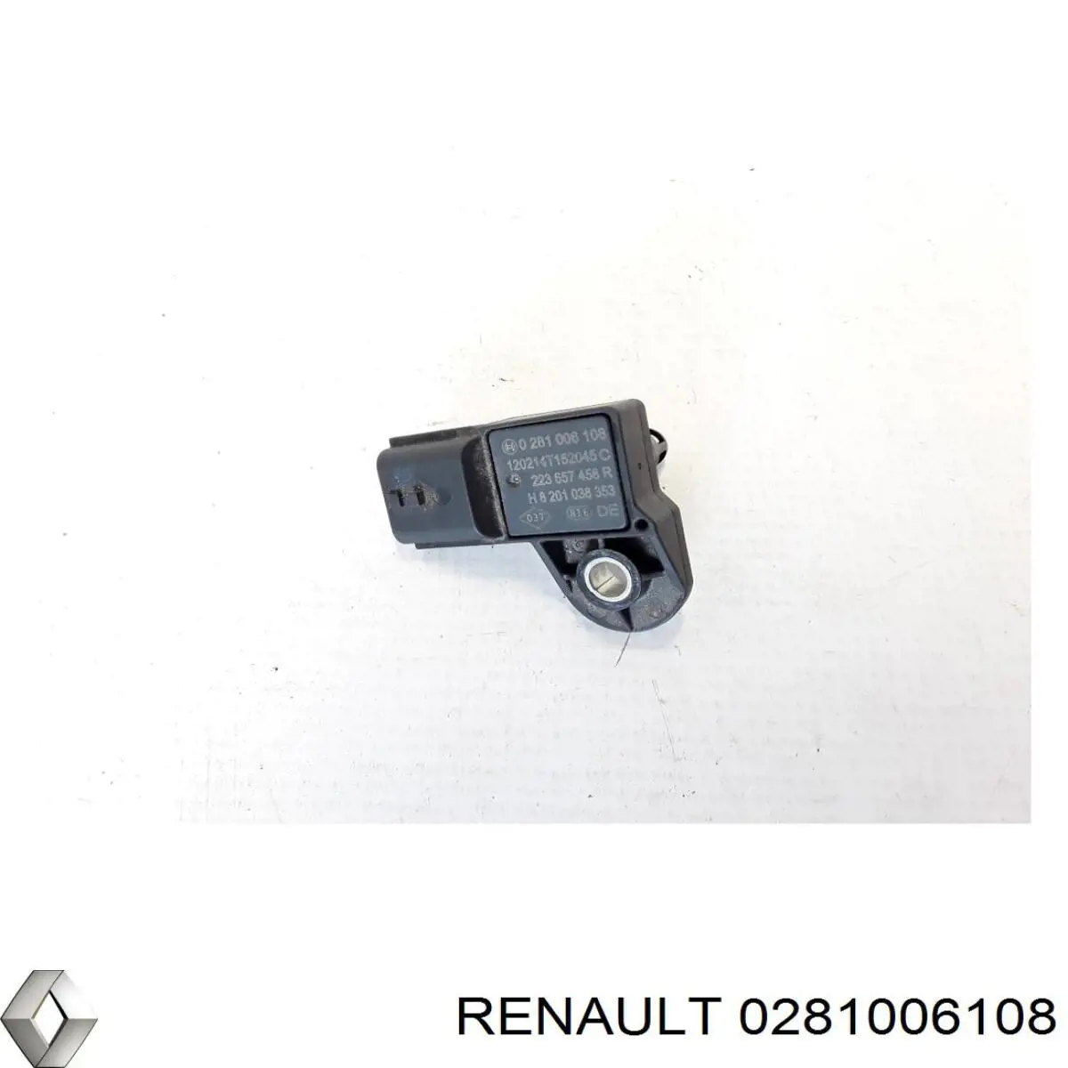Купити 0281006108 Renault (RVI) Датчик тиску наддуву (датчик нагнітання повітря в турбіну)