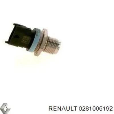 Датчик тиску палива 0281006192 Renault (RVI)