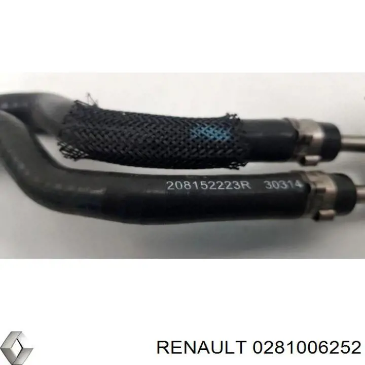 0281006252 Renault (RVI) Датчик тиску вихлопних газів