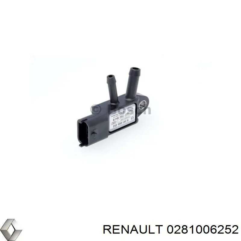 Датчик тиску вихлопних газів Renault (RVI) 0281006252 ціна, від 19.00 USD