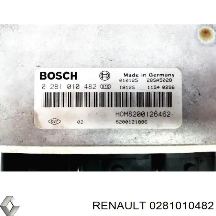 Купити 0281010482 Renault (RVI) Модуль управління двигуном