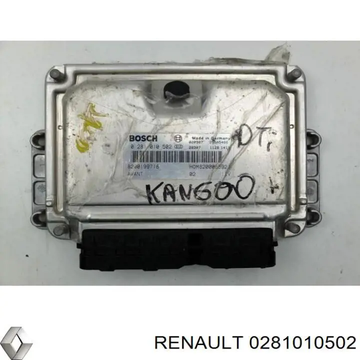 Купити 0281010502 Renault (RVI) Модуль управління двигуном