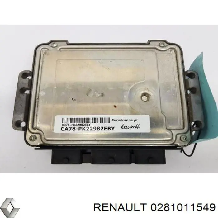 Модуль (блок) керування (ЕБУ) двигуном 0281011549 Renault (RVI)