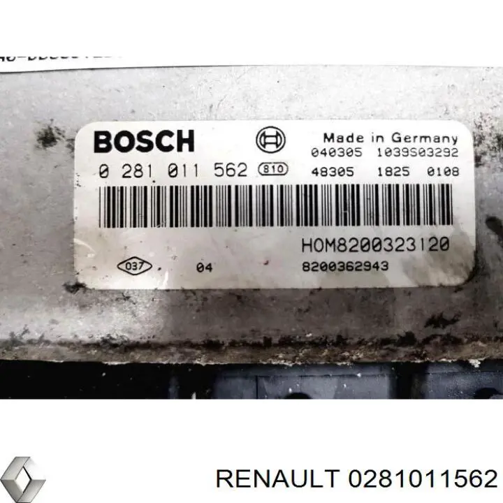 0281011562 Renault (RVI) Блок електронного управління