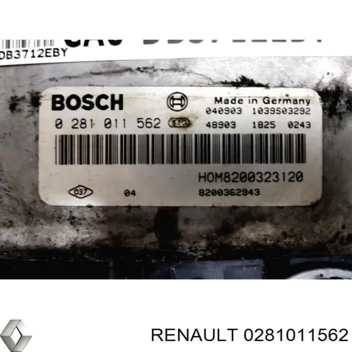 ЕБУ Renault (RVI) 0281011562 ціна, від 63.34 USD