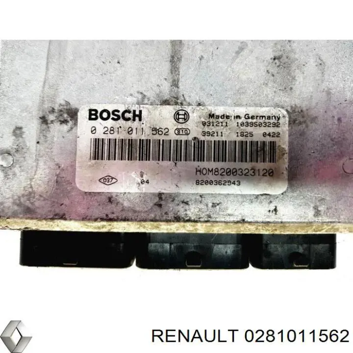 Купити 0281011562 Renault (RVI) Модуль управління двигуном