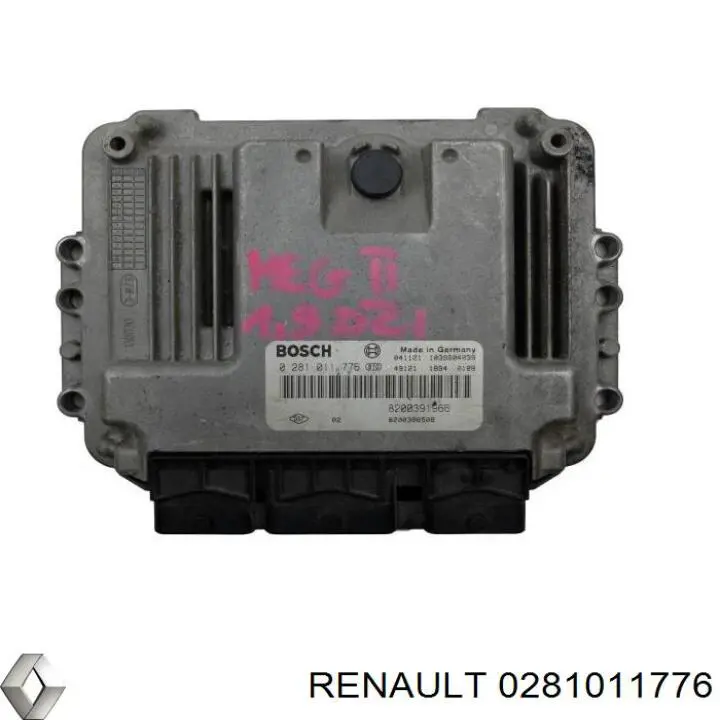 Купити 0281011776 Renault (RVI) Модуль управління двигуном