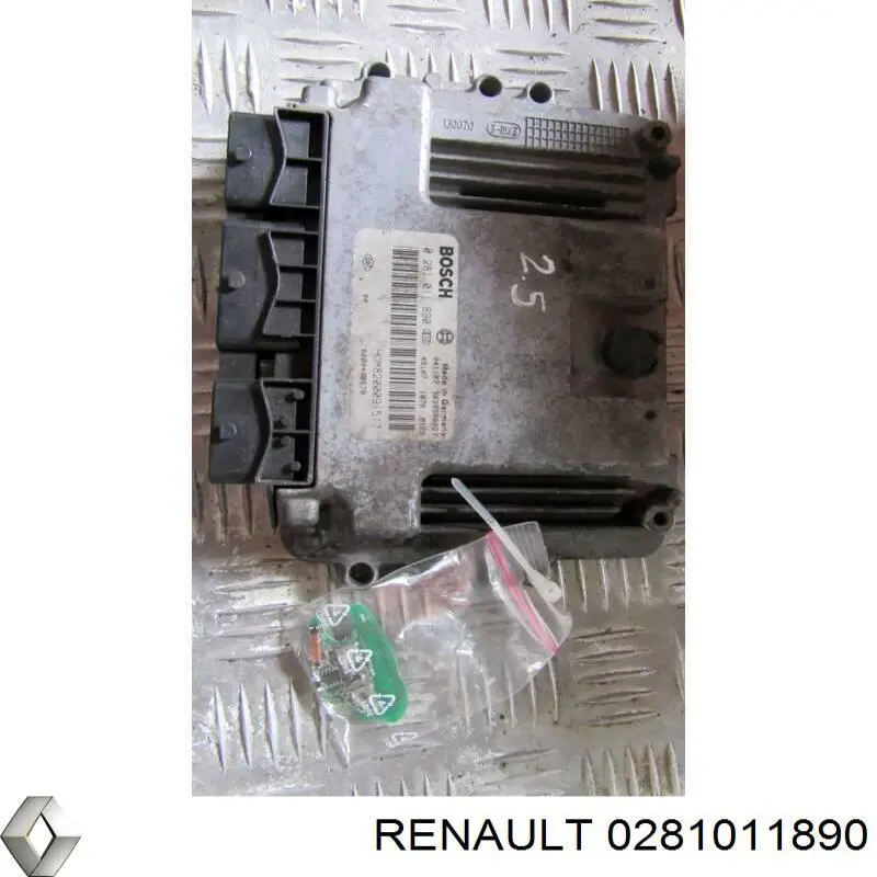 Електронний блок керування двигуном 0281011890 Renault (RVI)