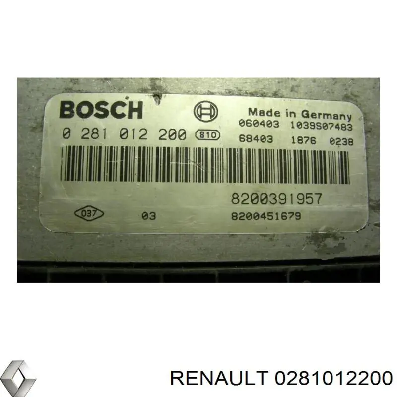  0281012200 Renault (RVI)