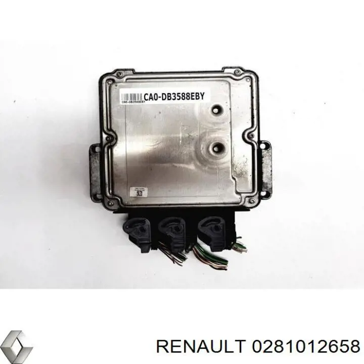 Електронний блок керування двигуном 0281012658 Renault (RVI)