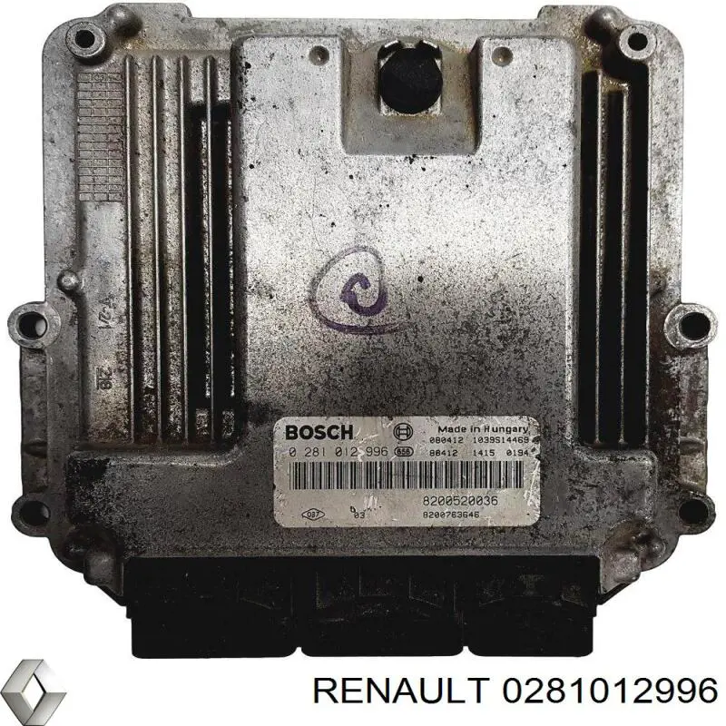  Renault (RVI) 0281012996 ціна, від 51.86 USD