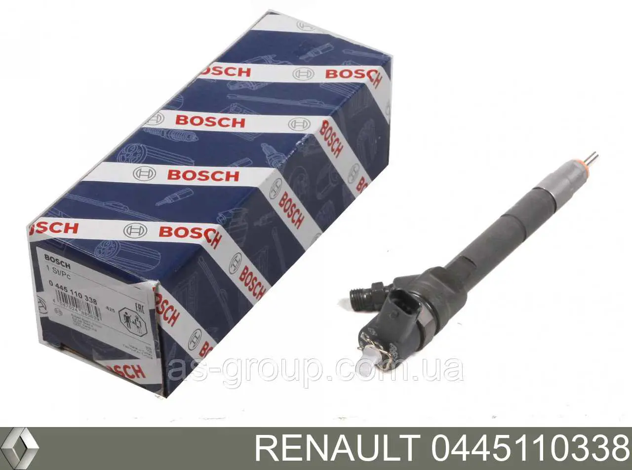 0445110338 Renault (RVI) Форсунка вприску палива
