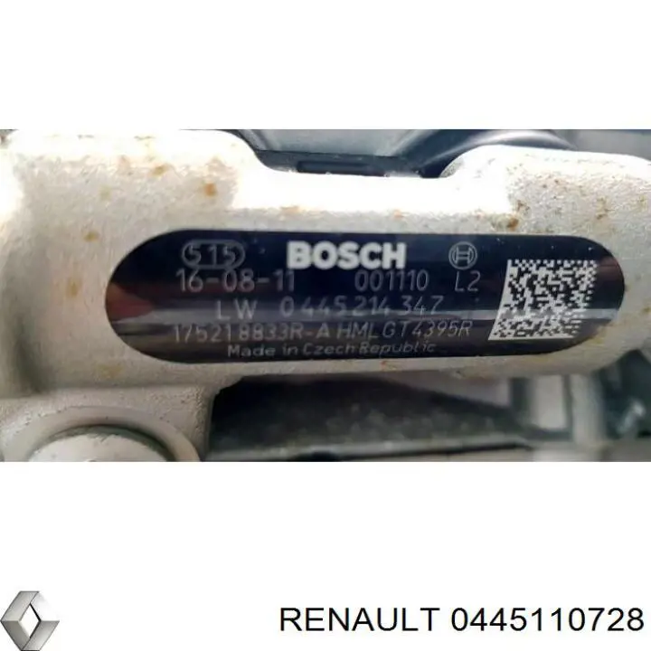 Форсунка інжектора Renault Koleos 