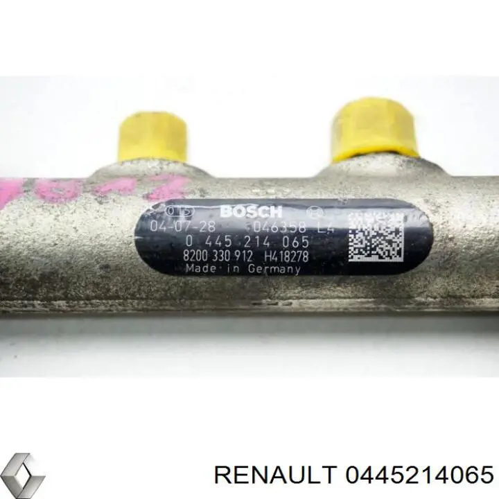 Розподільник палива 0445214065 Renault (RVI)