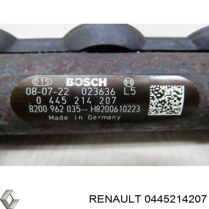Розподільник палива 0445214250 Renault (RVI)
