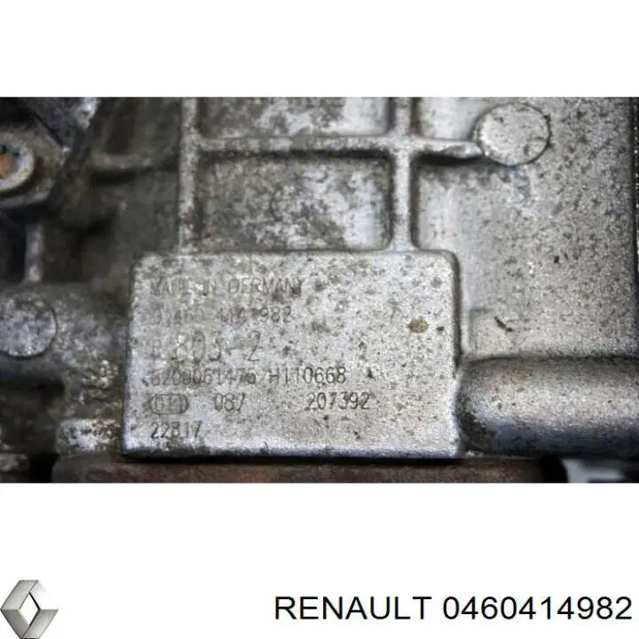 0460414982 Renault (RVI) Насос паливний високого тиску (ПНВТ)