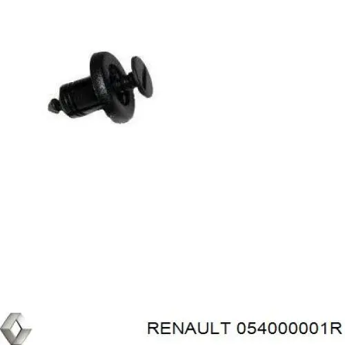 Кліп кріплення решітки радіатора охолодження Renault (RVI) 054000001R ціна, від 0.37 USD