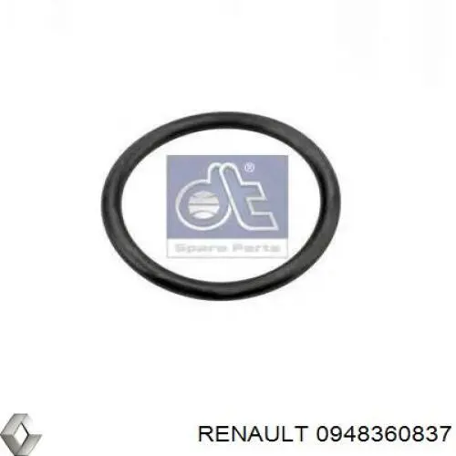 0948360837 Renault (RVI) Прокладка водяної помпи