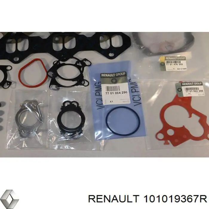 Комплект прокладок двигуна, верхній Renault (RVI) 101019367R ціна, від 146.00 USD